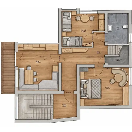 Apartment Tuxer Sporthaus, *